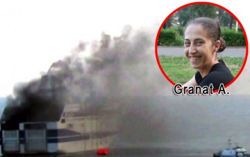 Incendiu pe un feribot italian: constănţeanca aflată la bord, Atena Granat, a fost salvată